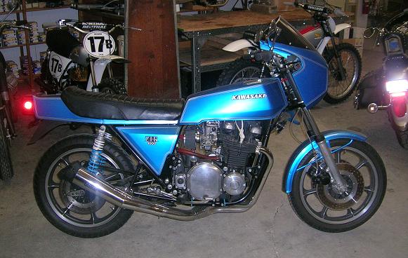 [Rick's restored 1978 Kawasaki Z1R]