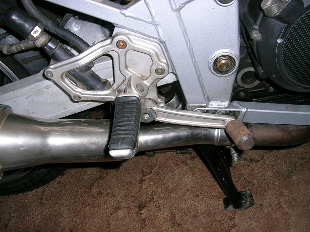 [The new brake system from a parted out 1988 Paso 750.]